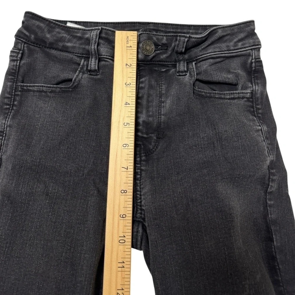 American Eagle High Rise Jeggings Black